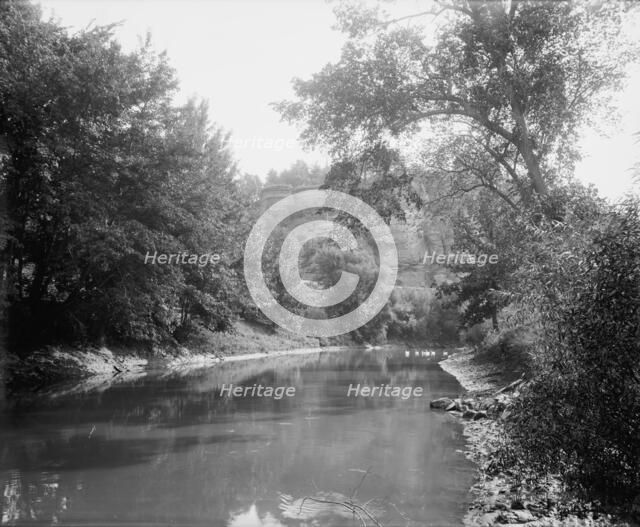 Bluffs looking up Ableman's Narrows, The, c1898. Creator: Unknown.