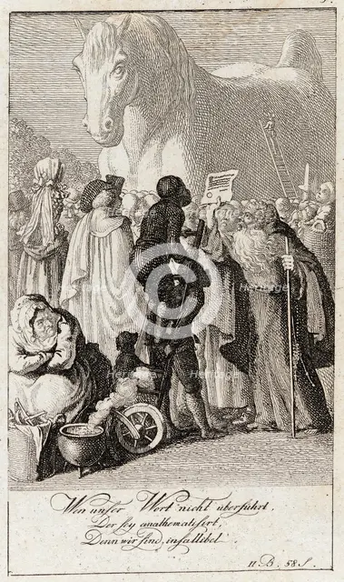 Blumauer's 'Aeneide', 1789. Creator: Daniel Nikolaus Chodowiecki.