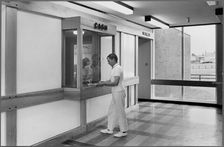 Blyth Swimming Pool, Blyth, Northumberland, 1960-1980. Creator: Reavell and Cahill