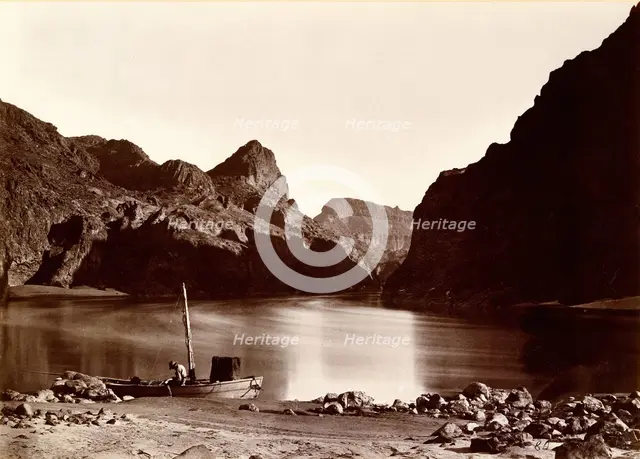 Black Cañon, From Camp 8, Looking Above, 1871. Creator: Tim O'Sullivan.