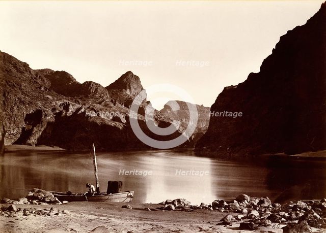 Black Cañon, From Camp 8, Looking Above, 1871. Creator: Tim O'Sullivan.