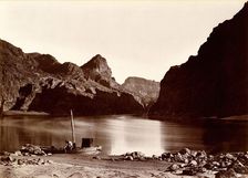 Black Cañon, From Camp 8, Looking Above, 1871. Creator: Tim O'Sullivan