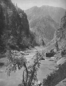Black Canyon of the Gunnison, Col. c1897. Creator: Unknown
