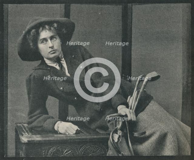 'Black Cap', c1910. Artist: Unknown.