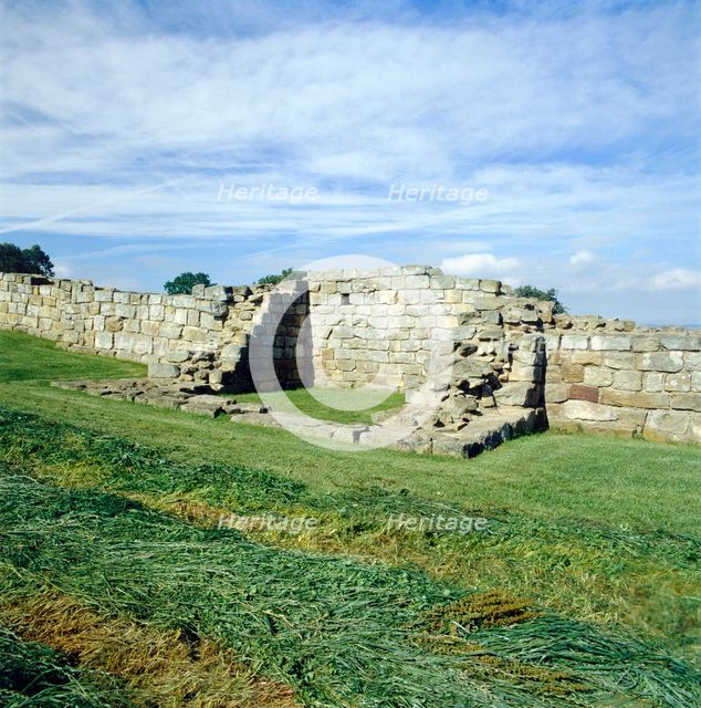 Black Carts Turret, Hadrian's Wall, Northumberland, c1980-c2017. Artist: Unknown.