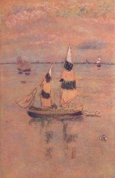 Black and Gold Venice, c1860, (1904). Artist: James Abbott McNeill Whistler