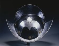 Black and White Morion (of Munich Town Guard), c. 1575-1600. Creator: Unknown