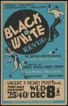 Black and White Revue, [193-]. Creator: Unknown