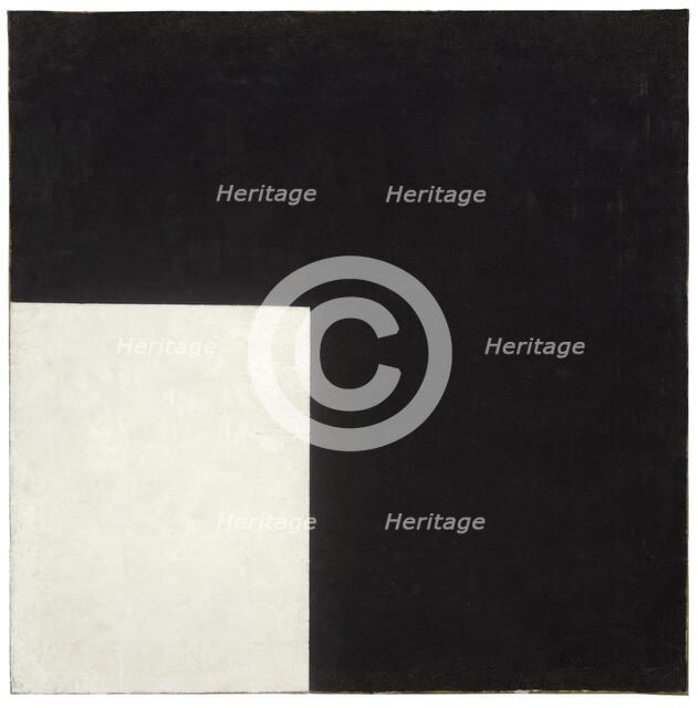 Black and White. Suprematist Composition , 1915.