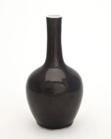 Black bottle, 1700s. Creator: Unknown