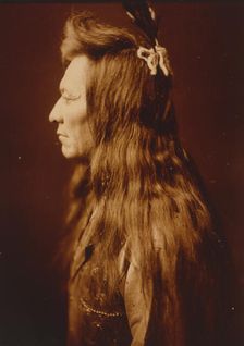 Black Eagle-profile, c1905. Creator: Edward Sheriff Curtis