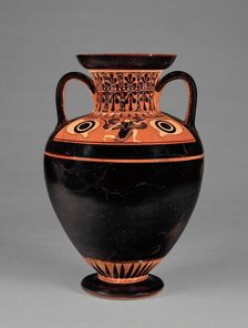 Black-Figure Neck Amphora, about 530-520 BC. Creator: Unknown