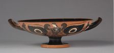 Black Figured Eye Kylix, 500s. Creator: Unknown