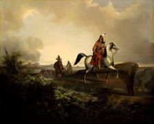 Black Knife, an Apache Warrior, 1846. Creator: John Mix Stanley