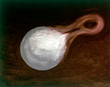 Black Hole, artist's concept. Creator: NASA