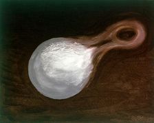 Black Hole, artist's concept. Creator: NASA