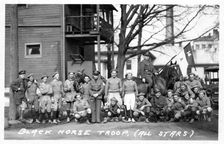 Black Horse Troop (All Stars) Fort Sheridan, Illinois, USA, 1920
