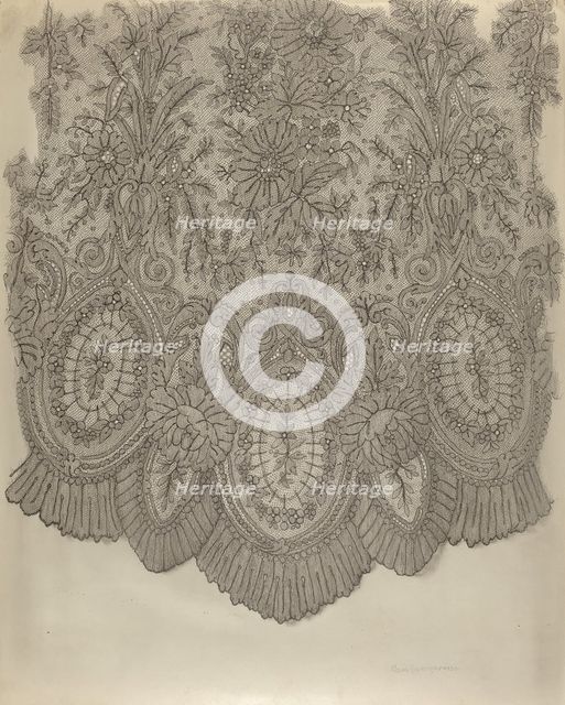 Black Lace, c. 1941. Creator: Carl Buergerniss.