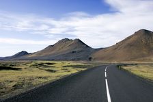 Black Mountains, Iceland. Creator: Tom Artin