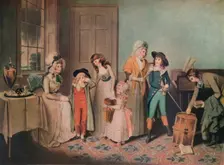 Black Monday or the Departure for School, 1790, (1919). Artist: John Jones