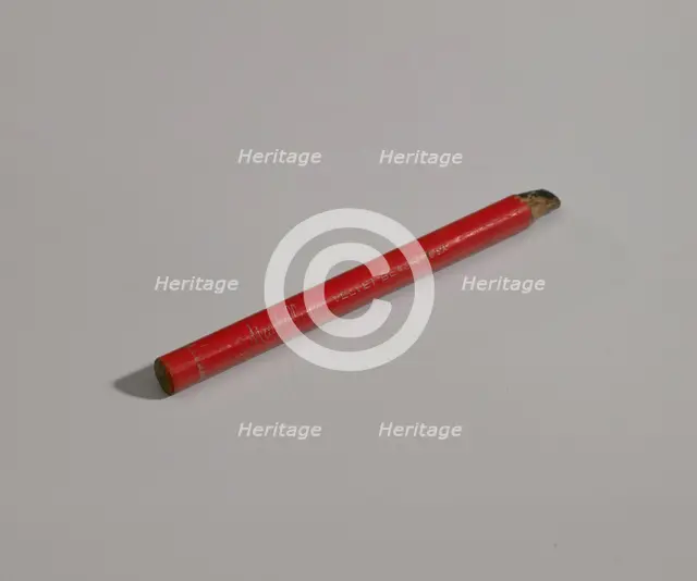 Black makeup pencil from Mae's Millinery Shop, 1941-1994. Creator: Maybelline.