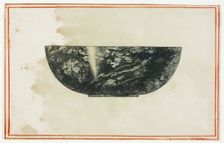 Black Marble Bowl, n.d. Creator: Giuseppe Grisoni