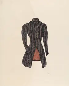 Black Satin Jacket, c. 1938. Creator: Joseph L. Boyd