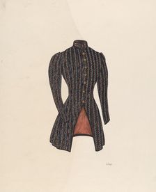 Black Satin Jacket, c. 1938. Creator: Joseph L. Boyd