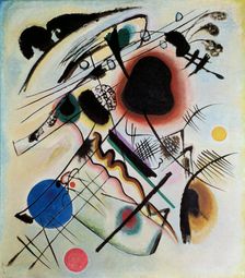 Black Spot, 1921. Creator: Kandinsky, Wassily Vasilyevich (1866-1944)