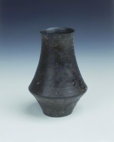 Black pottery beaker, Longshan culture, China, c2500 BC. Creator: Unknown