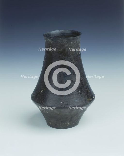 Black pottery beaker, Longshan culture, China, c2500 BC. Creator: Unknown.