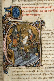 Black Prince receives Aquitaine, 1386-1399. Creator: Unknown
