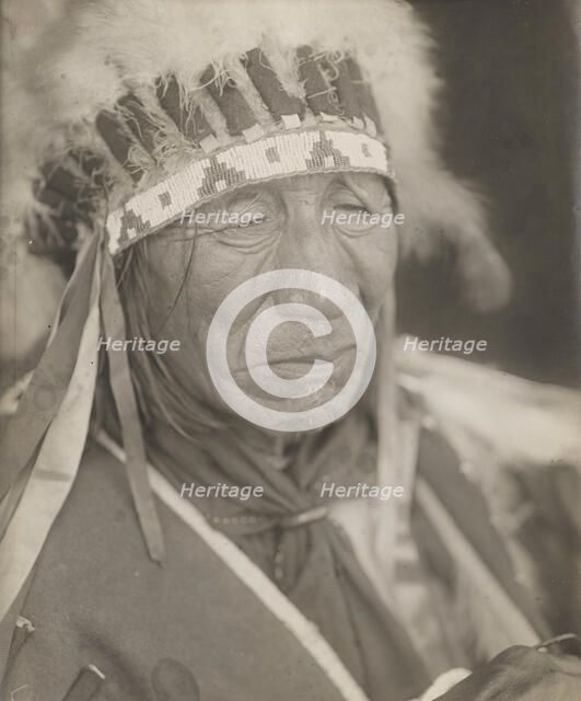 Black Road, 1905. Creator: Edward Sheriff Curtis.