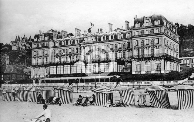 Black Rock Hotel, Trouville, France, c1920s. Artist: Unknown