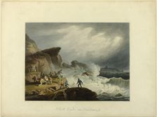 Black Rock near Scarborough, n.d. Creator: Francis Nicholson