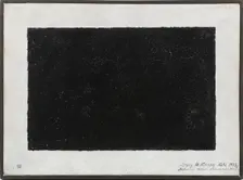 Black Rectangle On White Background, 1933. Creator: Malevich, Kasimir Severinovich (1878-1935)
