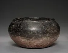 Black-Topped Bowl, 4000-3000 BC. Creator: Unknown