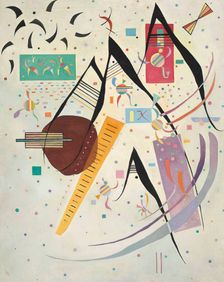 Black Tips, 1937. Creator: Kandinsky, Wassily Vasilyevich (1866-1944)