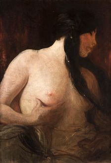 Black Tresses, 1907. Creator: Franciszek Zmurko