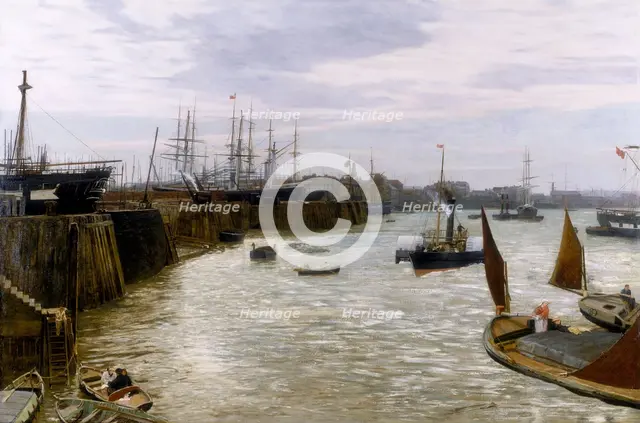 'Blackwall', 1872. Creator: Charles Napier Hemy.
