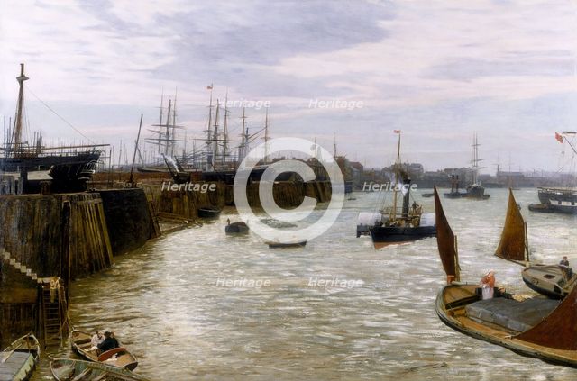 'Blackwall', 1872. Creator: Charles Napier Hemy.