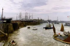 Blackwall 1872. Creator: Charles Napier Hemy