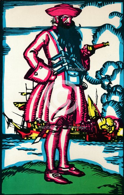 'Blackbeard', c1900, (1926). Artist: Edward Wilson.