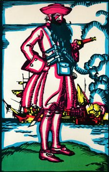 Blackbeard c1900, (1926). Artist: Edward Wilson