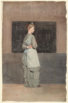 Blackboard, 1877. Creator: Winslow Homer
