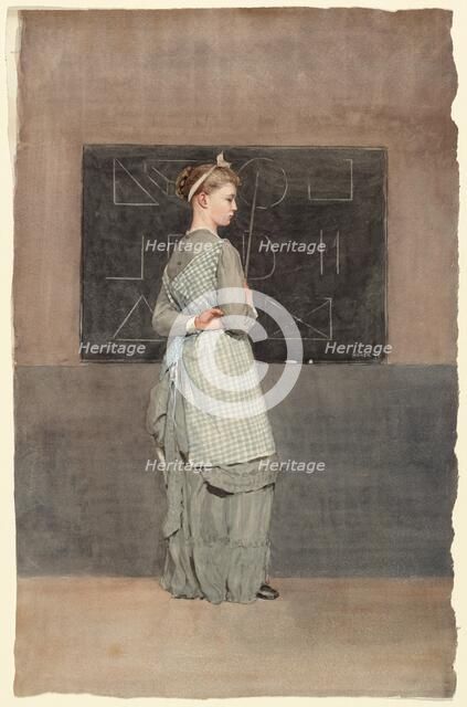 Blackboard, 1877. Creator: Winslow Homer.