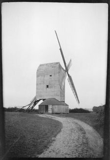 Blackboys Post Mill, Framfield, Wealden, East Sussex, 1932. Creator: Francis Matthew Shea