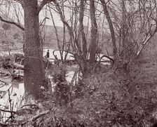 Blackburn's Ford / Rapidan River, The Wilderness, 1861-65. Creator: Tim O'Sullivan