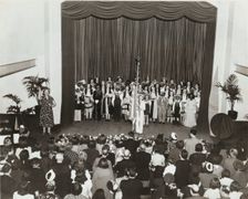 Blackface show, singers, 1935 - 1943. Creator: Unknown