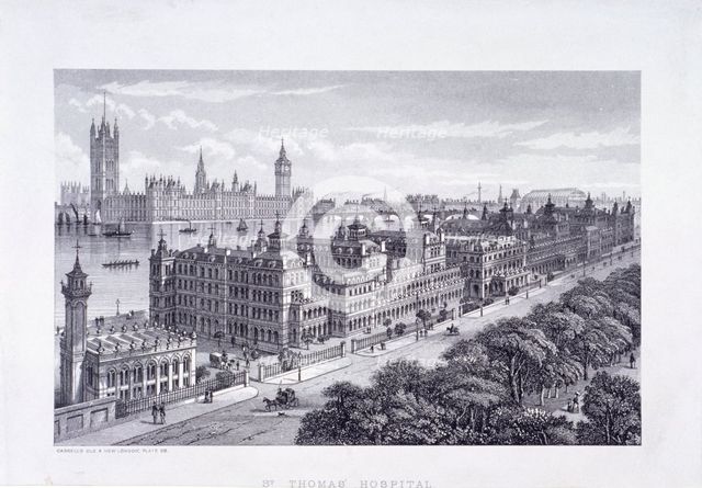 Blackfriars Bridge, London, 1869. Artist: Stereoscopic Company